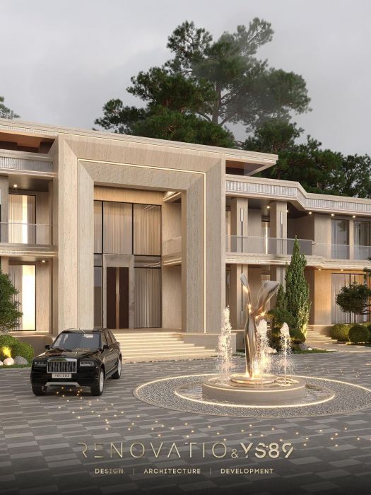 Projects - Interior Design Of Houses - House 4000 Sq.m. - A photo  3