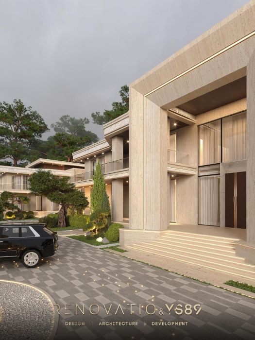 Projects - Interior Design Of Houses - House 4000 Sq.m. - A photo  4