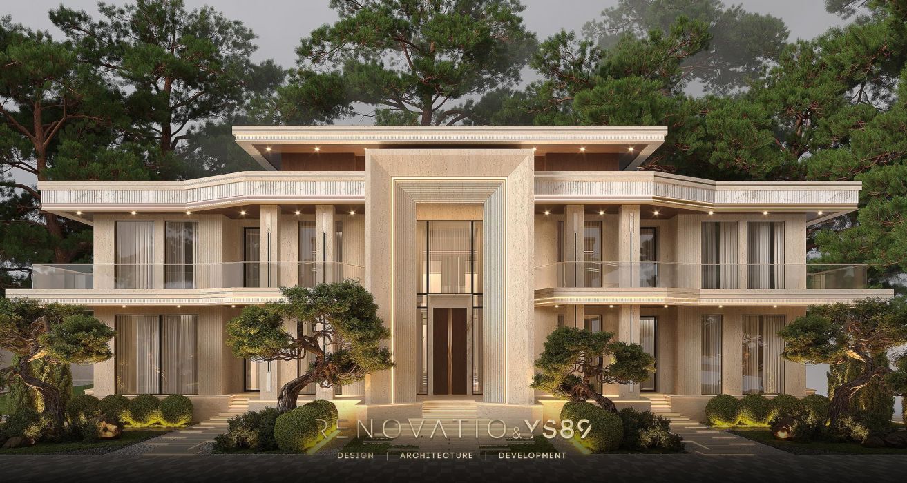 Projects - Interior Design Of Houses - House 4000 Sq.m. - A photo  5