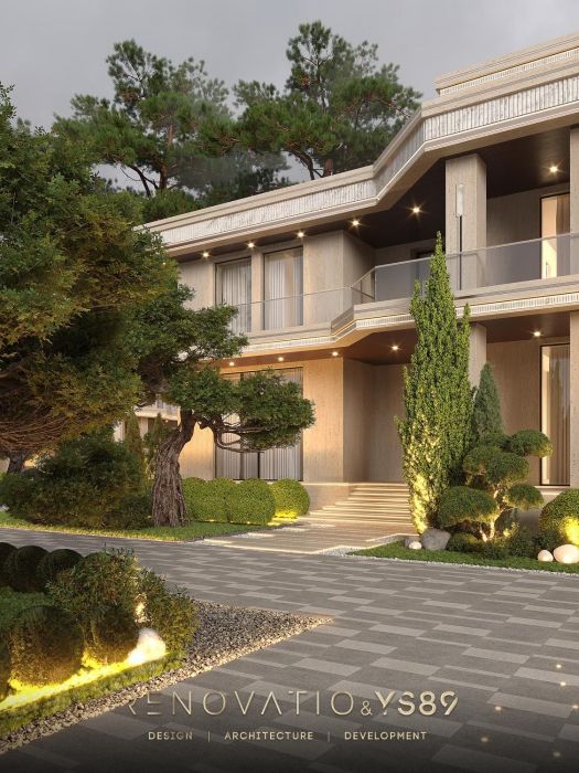 Projects - Interior Design Of Houses - House 4000 Sq.m. - A photo  8