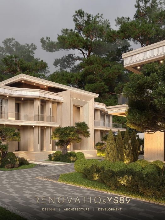 Projects - Interior Design Of Houses - House 4000 Sq.m. - A photo  9