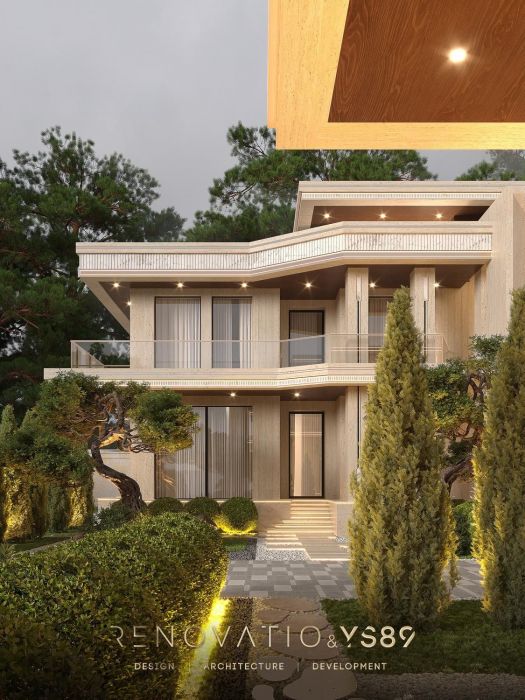 Projects - Interior Design Of Houses - House 4000 Sq.m. - A photo  10