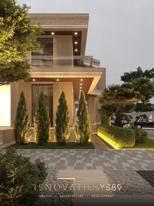 Projects - Interior Design Of Houses - House 4000 Sq.m. - A photo  11