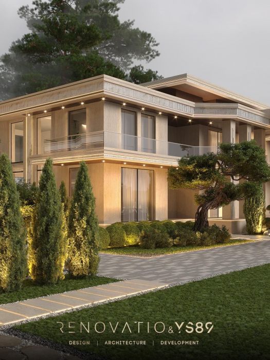 Projects - Interior Design Of Houses - House 4000 Sq.m. - A photo  12