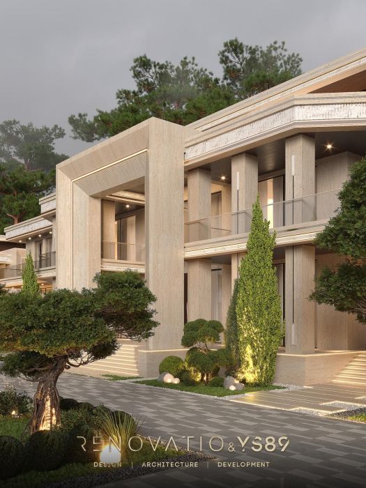 Projects - Interior Design Of Houses - House 4000 Sq.m. - A photo  13