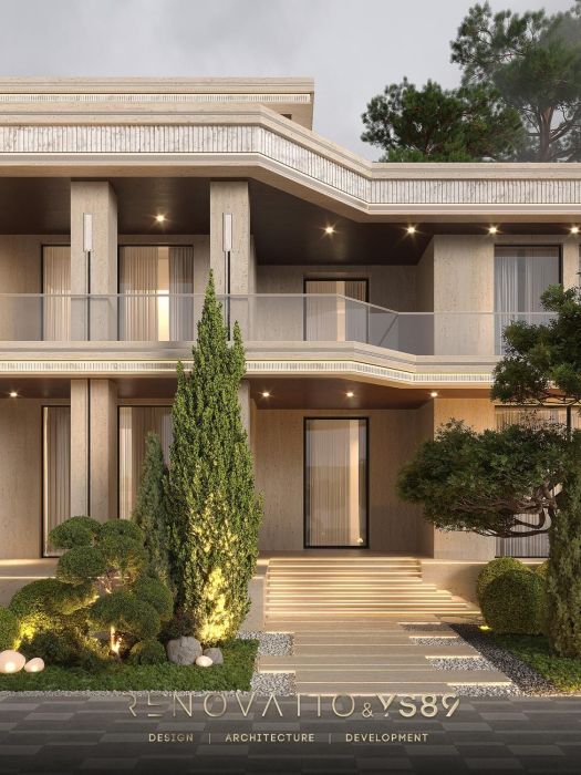 Projects - Interior Design Of Houses - House 4000 Sq.m. - A photo  14