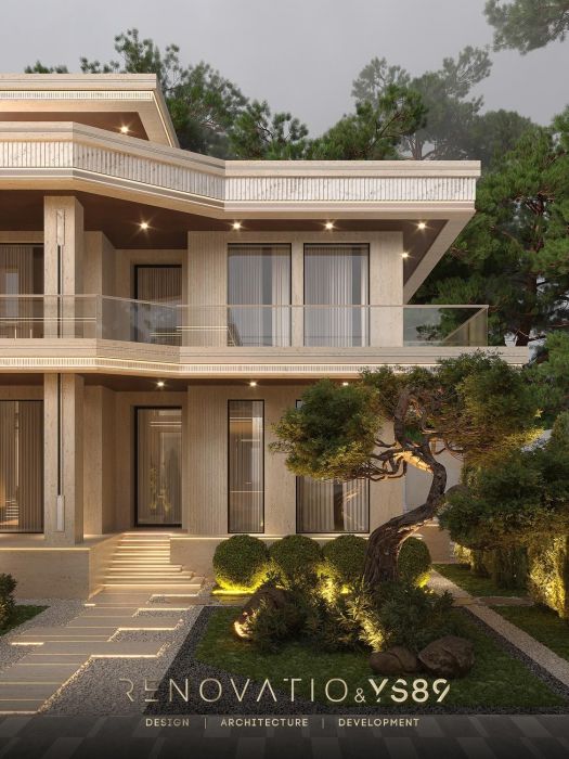 Projects - Interior Design Of Houses - House 4000 Sq.m. - A photo  15