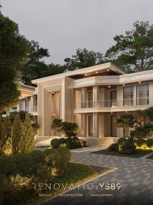 Projects - Interior Design Of Houses - House 4000 Sq.m. - A photo  16