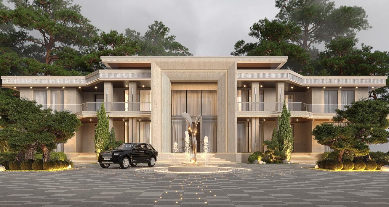 Projects - Interior Design Of Houses - House 4000 Sq.m. - A photo  1