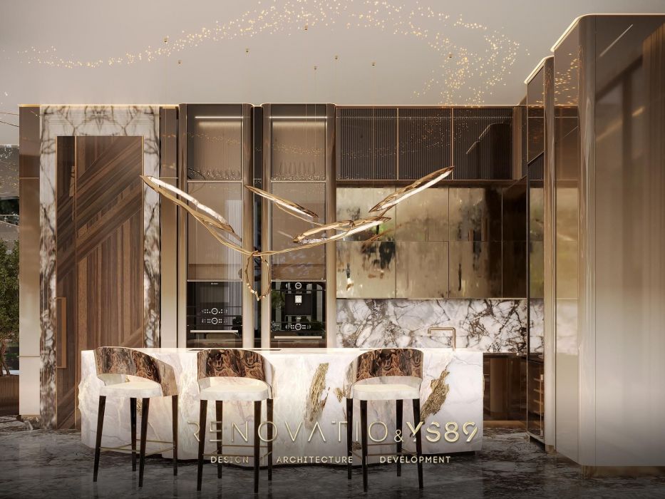 Projects - Interior Design Of Houses - House 820 Sq.m. - A photo  2