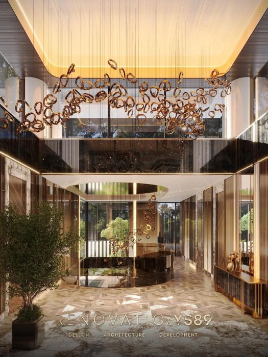 Projects - Interior Design Of Houses - House 820 Sq.m. - A photo  3