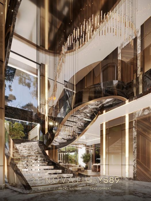 Projects - Interior Design Of Houses - House 820 Sq.m. - A photo  7