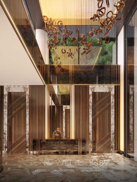 Projects - Interior Design Of Houses - House 820 Sq.m. - A photo  8