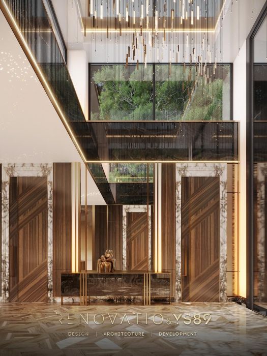 Projects - Interior Design Of Houses - House 820 Sq.m. - A photo  10