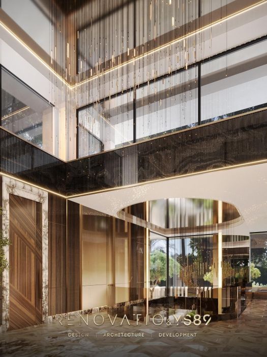 Projects - Interior Design Of Houses - House 820 Sq.m. - A photo  11