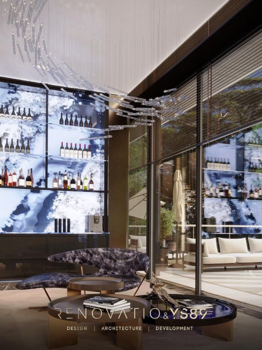 Projects - Interior Design Of Houses - House 820 Sq.m. - A photo  12