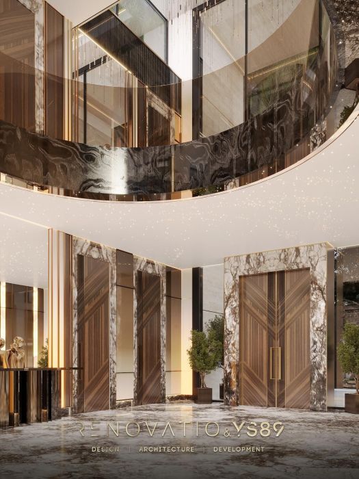 Projects - Interior Design Of Houses - House 820 Sq.m. - A photo  13