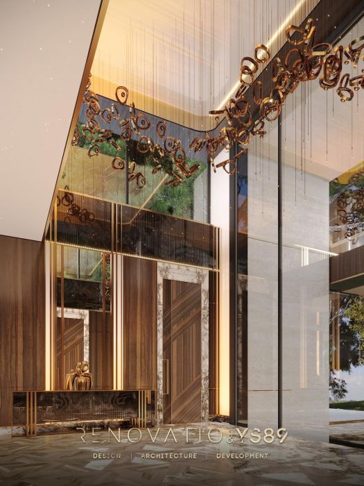 Projects - Interior Design Of Houses - House 820 Sq.m. - A photo  16