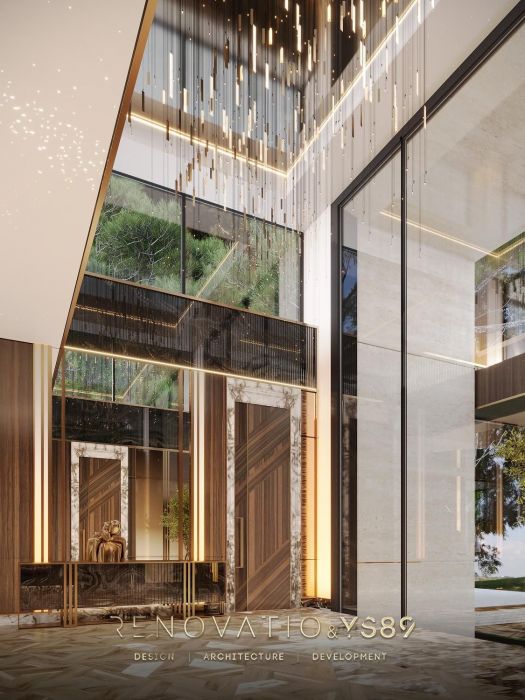 Projects - Interior Design Of Houses - House 820 Sq.m. - A photo  17