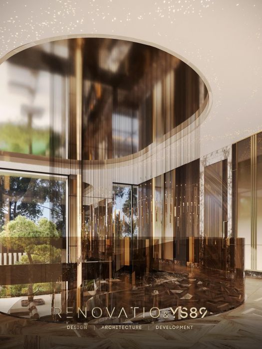 Projects - Interior Design Of Houses - House 820 Sq.m. - A photo  21