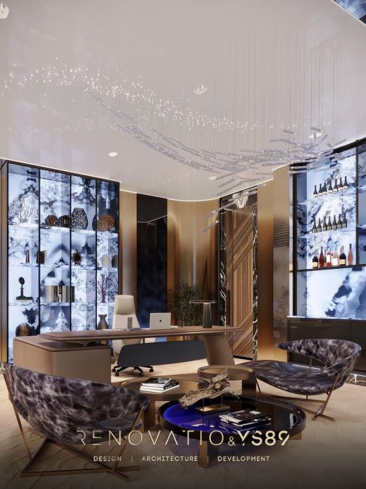 Projects - Interior Design Of Houses - House 820 Sq.m. - A photo  23