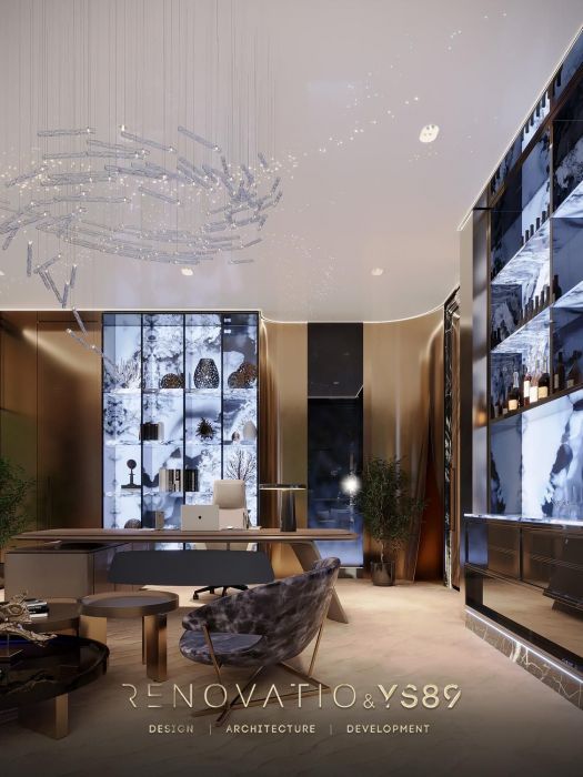 Projects - Interior Design Of Houses - House 820 Sq.m. - A photo  26