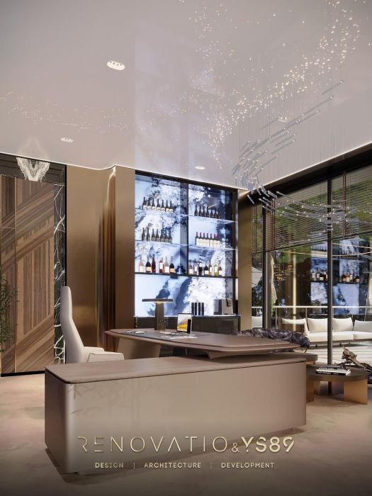 Projects - Interior Design Of Houses - House 820 Sq.m. - A photo  30