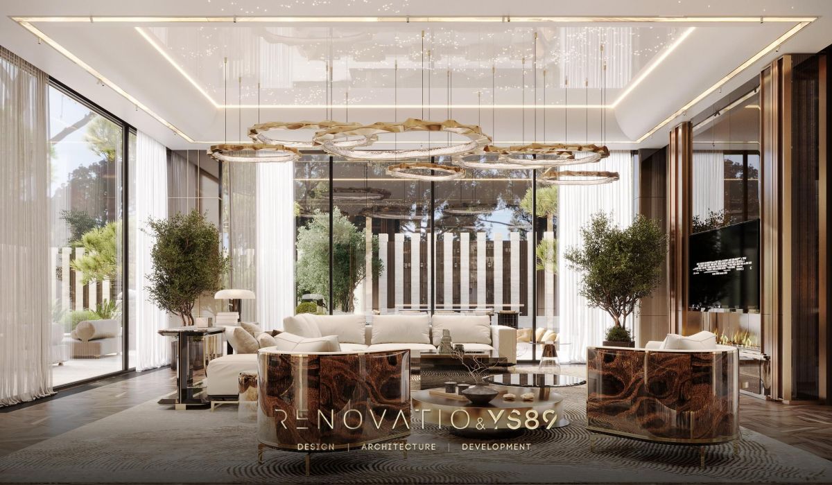 Projects - Interior Design Of Houses - House 820 Sq.m. - A photo  32