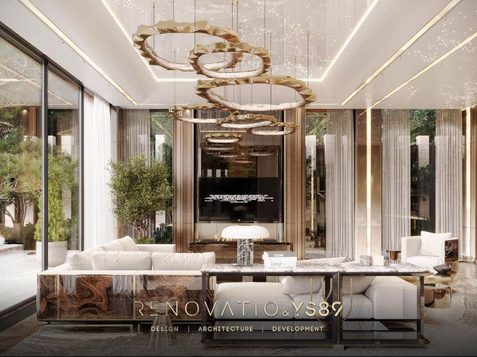 Projects - Interior Design Of Houses - House 820 Sq.m. - A photo  34