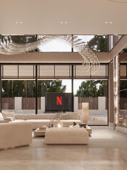 Проекты - Дизайн Интерьера Домов - Дом В Конче Заспе 450 Кв.м. - Фото  6