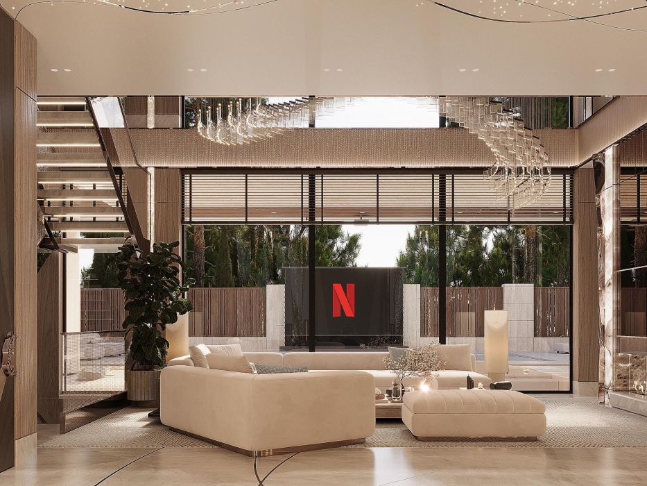 Проекты - Дизайн Интерьера Домов - Дом В Конче Заспе 450 Кв.м. - Фото  23