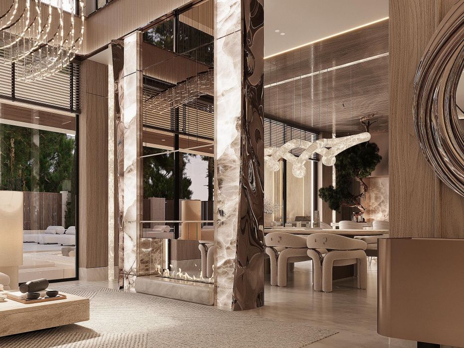 Проекты - Дизайн Интерьера Домов - Дом В Конче Заспе 450 Кв.м. - Фото  1