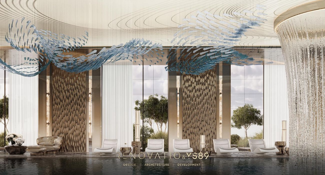 Проєкти - Дизайн Інтерєру Будинків - Спа В В Будинку З Спортзалом, Басейн - Фото 11