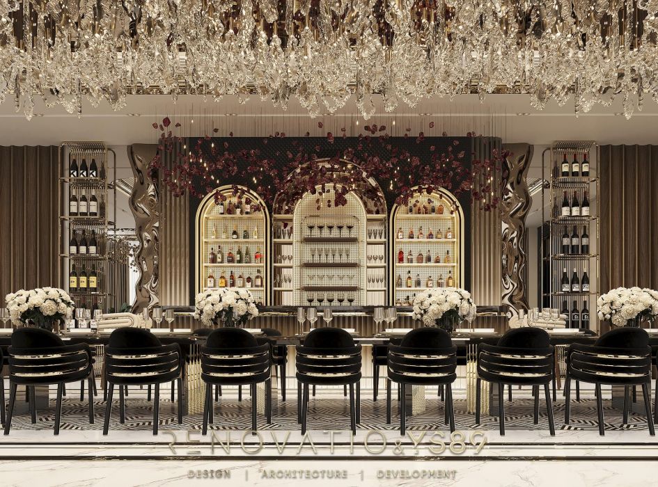 Projects - Interior Design Of Houses - House, Banquet Hall - A photo  2