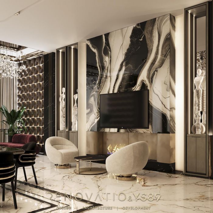 Projects - Interior Design Of Houses - House, Banquet Hall - A photo  5