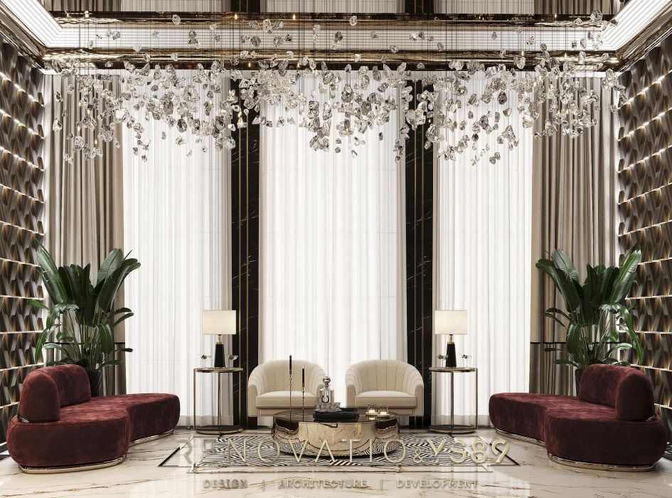 Projects - Interior Design Of Houses - House, Banquet Hall - A photo  7