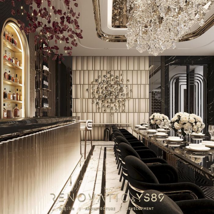 Projects - Interior Design Of Houses - House, Banquet Hall - A photo  10