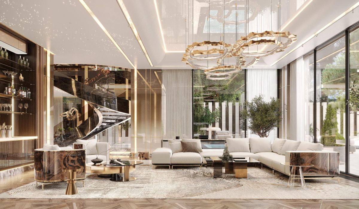 Проекты - Дизайн Интерьера Домов - Дом 820 Кв.м. - Фото  1