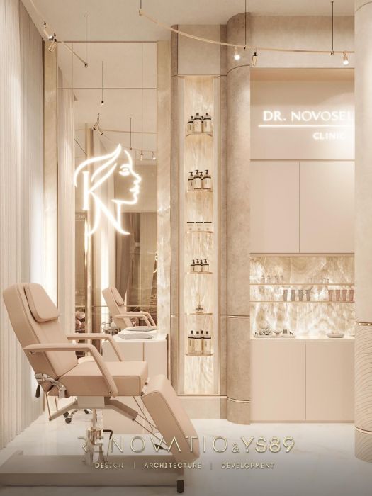 Projects - Shops, Boutiques, Beauty Salons And Clinics - Cosmetology Clinic On Dmitrivskaya - A photo  26